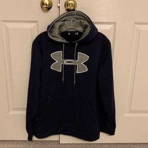 Under Armour Navy Blue Sweatshirt, Men’s Size Med